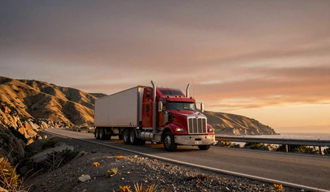 Trucker Dating California highway preview