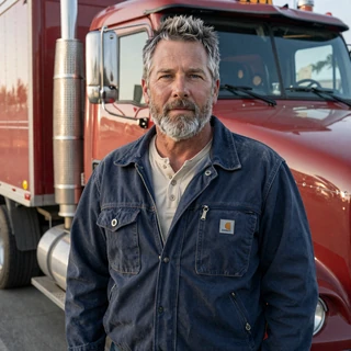 Profile photo of Wade from Macon, GA · OTR flatbed owner-operator