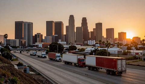 Trucker Dating Los Angeles highway preview