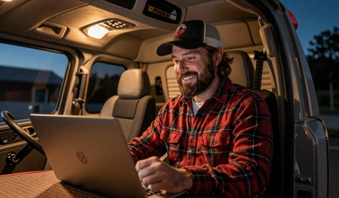How to Date a Truck Driver highway preview
