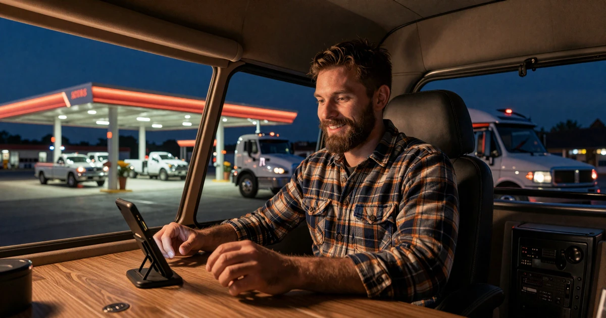 Online Dating Tips for Truck Drivers highway preview