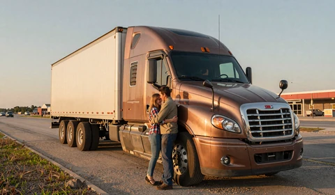 How to Date a Truck Driver highway preview