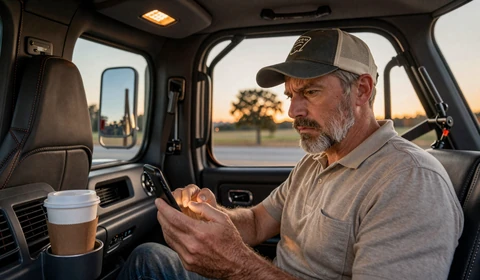 Why Truckers Struggle with Traditional Dating Apps highway preview