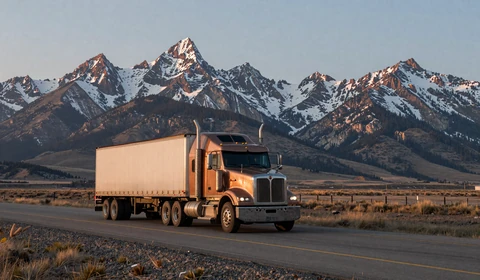 Trucker Dating Wyoming highway preview