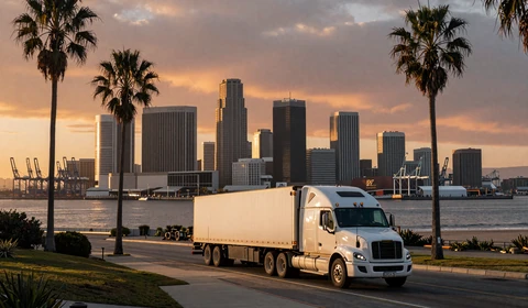 Trucker Dating Los Angeles highway preview