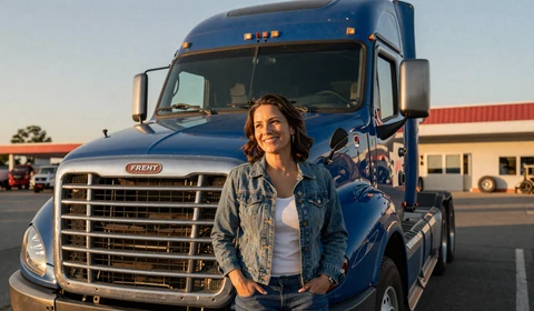 How to Date a Truck Driver highway preview